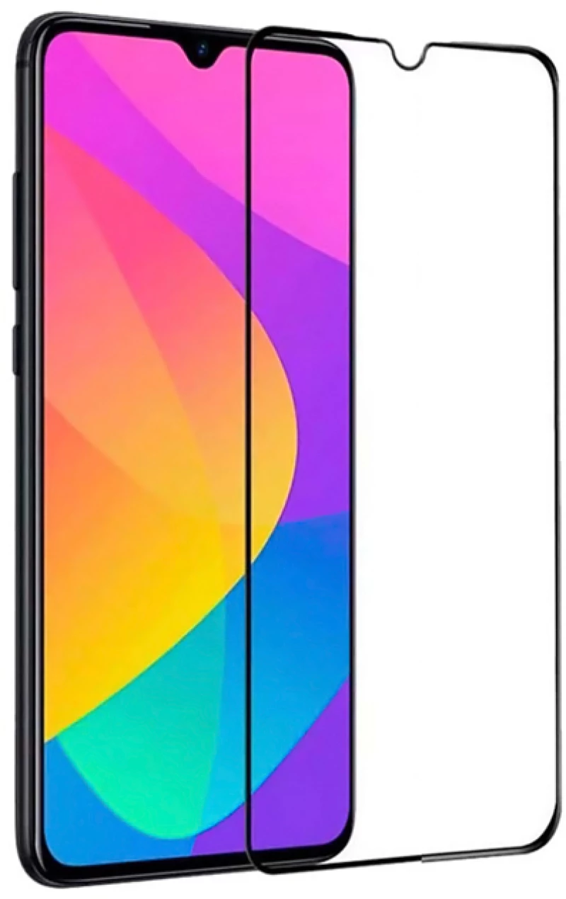 POWERTECH Tempered Glass 5D, full glue, για Xiaomi Redmi 9/9A, μαύρο