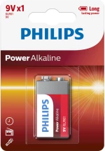 Philips 6LR61P1B/GRS Αλκαλικές μπαταρίες υψηλής απόδοσης 1 τμχ 9V