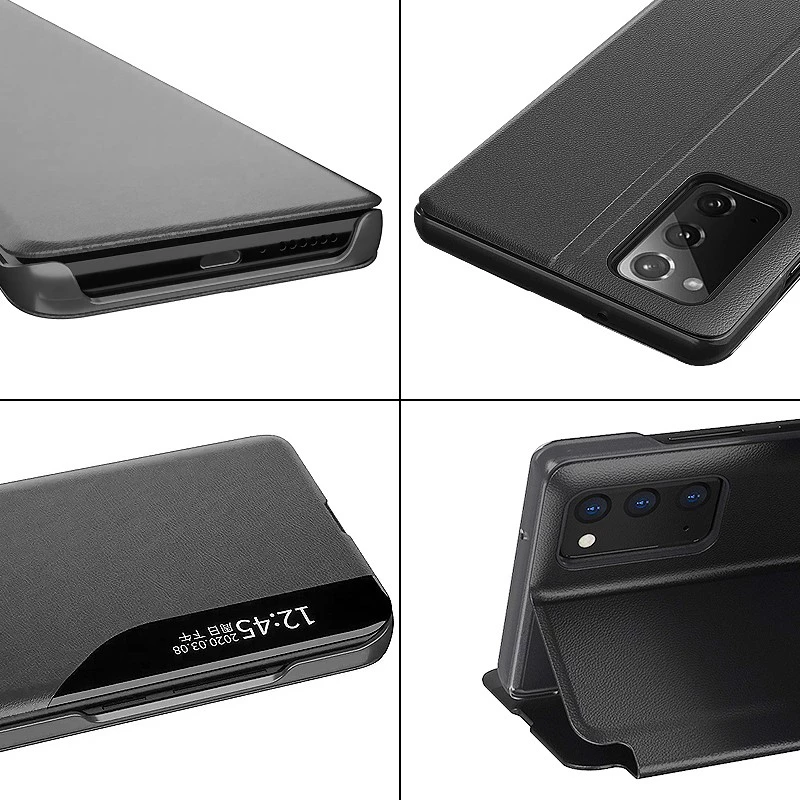 Θήκη Book Ancus Smart Flip για Samsung SM-M115F Galaxy M11 TPU Μαύρο