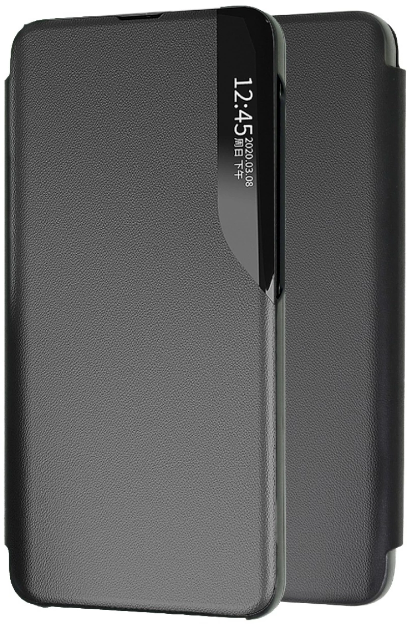 Θήκη Book Ancus Smart Flip για Vivo Y76 5G TPU Μαύρο