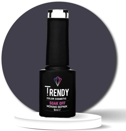 ΗΜΙΜΟΝΙΜΟ ΒΕΡΝΙΚΙ TRENDY - No031 SPACE GRAY- 6ml