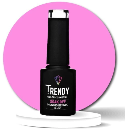 ΗΜΙΜΟΝΙΜΟ ΒΕΡΝΙΚΙ TRENDY - No095 BUBBLE GUM - 6ml