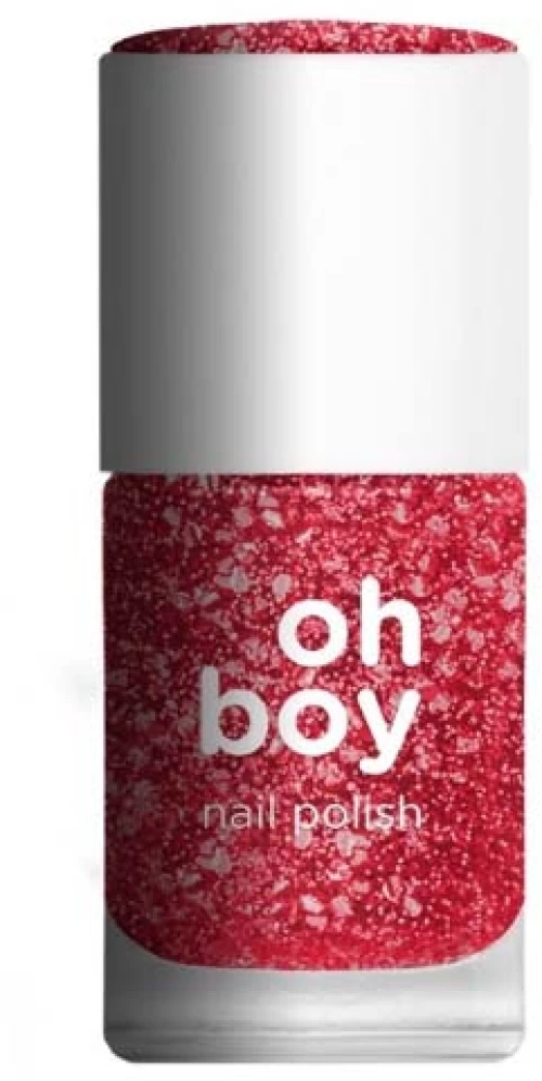 OHBOY NAIL POLISH | ΟΖΤΖ-222|ΚΟΚΚΙΝΟ GLITTER