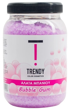 ΑΛΑΤΑ ΜΠΑΝΙΟΥ BUBBLE GUM TRENDY 400gr