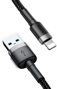 BASEUS CAFULE Καλώδιο Φόρτισης Συγχρονισμού LIGHTNING 3.0M - ΜΑΥΡΟ