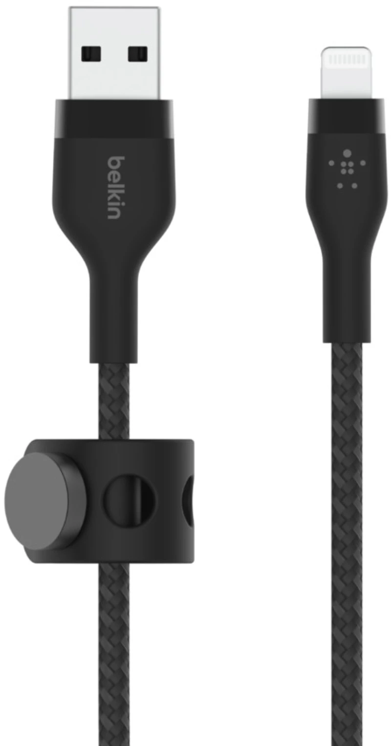 Belkin CAA010bt1MBK BOOST↑CHARGE™ PRO Flex USB-A Cable with Lightning ConnectorBlack