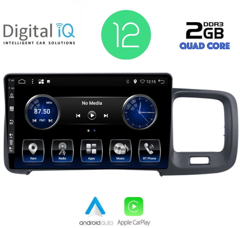 DIGITAL IQ BXH 3785_CPA (9inc) MULTIMEDIA TABLET OEM VOLVO S60 mod. 2010-2018