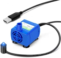 Αντλία Σιντριβανιού - Ποτίστρας Pet Interest Water Fountain Pump With Led Light (05583-05586/05592-05594)