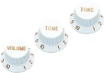 GMi Strat Knob Set - White