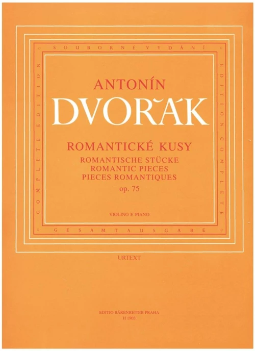 Dvorak - Romantic Pieces Op.75