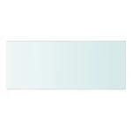 vidaXL Ράφι Πάνελ Διάφανο 50 x 20 εκ. Γυάλινο 50 x 20 cm Διαφανές