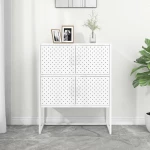 vidaXL Ντουλάπι Λευκό 80 x 35 x 100 εκ. από Ατσάλι 80 x 35 x 100 cm Λευκό