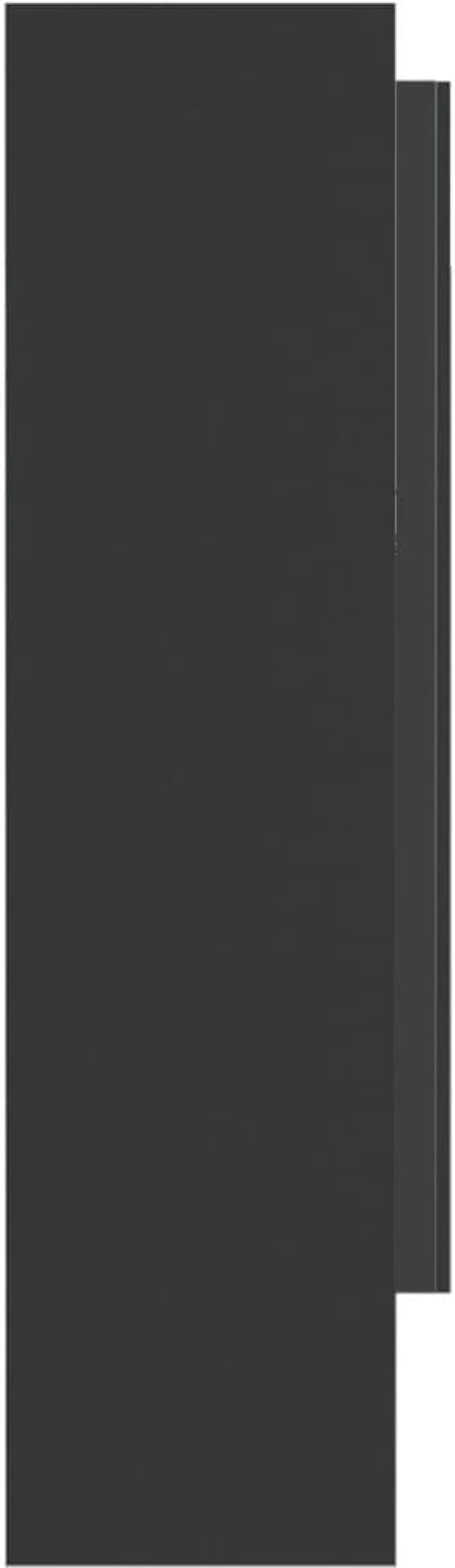 vidaXL Ντουλάπι Μπάνιου με Καθρέφτη Ανθρακί 80 x 15 x 60 εκ. από MDF N/A Ανθρακί