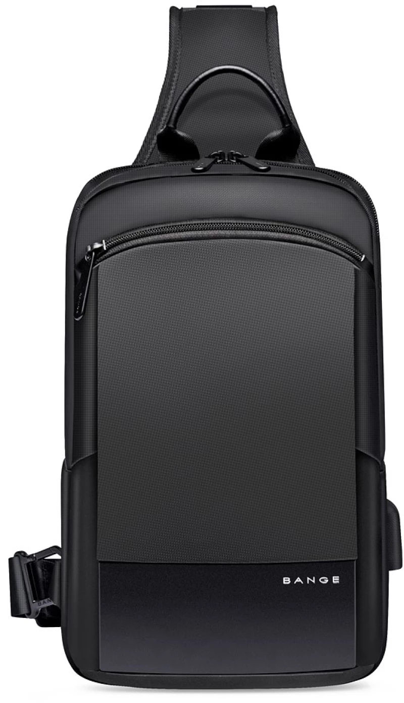 Τσαντάκι ώμου χιαστί crossbody Bange 77112 μαύρο