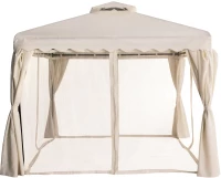 Κιόσκι Letitsia Μπεζ PA/Polyester 3x3x2.75m