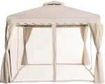 Κιόσκι Letitsia Μπεζ PA/Polyester 3x3x2.75m