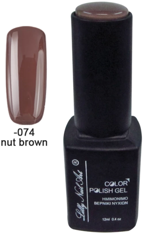 Ημιμόνιμο τριφασικό μανό 12ml - Nut brown [40504008-074]