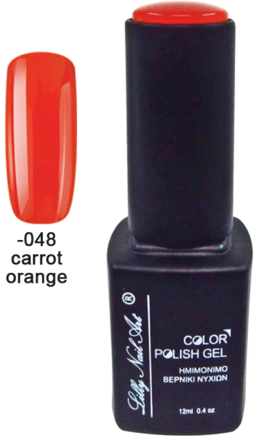 Ημιμόνιμο τριφασικό μανό 12ml - Carrot orange [40504008-048]