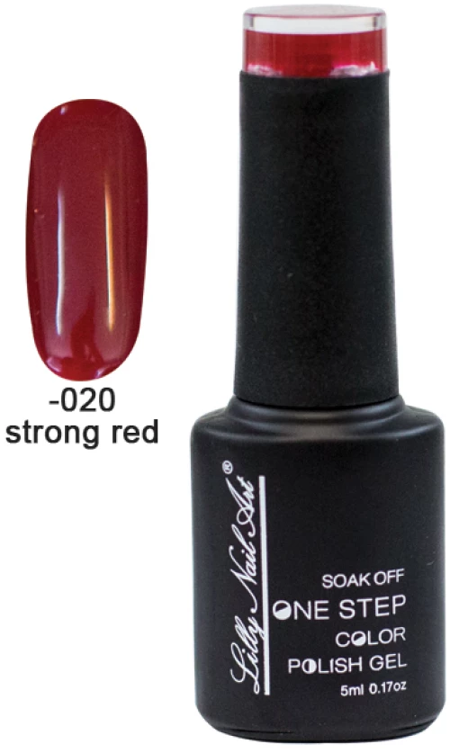 Ημιμόνιμο μανό one step 5ml - Strong red [40504002-020]
