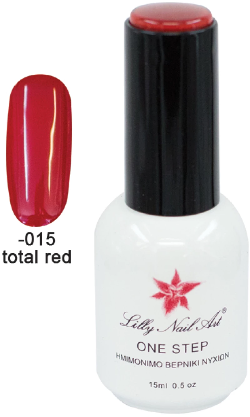 Ημιμόνιμο μανό one step 15ml - Total Red [40504001-015]