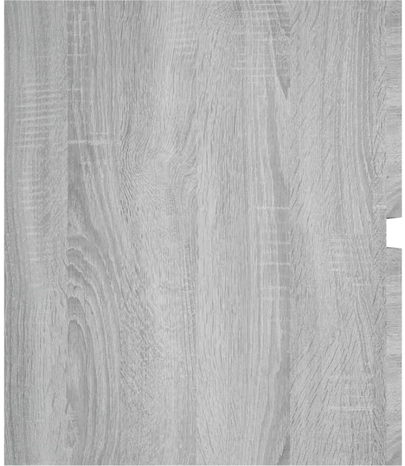 vidaXL Ντουλάπι Νιπτήρα Γκρι Sonoma 100x38,5x45 εκ. Επεξεργασμένο Ξύλο N/A Γκρι