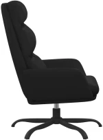 vidaXL Πολυθρόνα Relax Μαύρη από Συνθετικό Δέρμα  Μαύρο