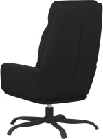 vidaXL Πολυθρόνα Relax Μαύρη από Συνθετικό Δέρμα  Μαύρο