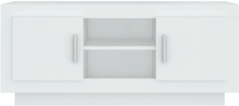 vidaXL Έπιπλο Τηλεόρασης Λευκό 102 x 35 x 45 εκ. Επεξεργασμένο Ξύλο N/A Λευκό