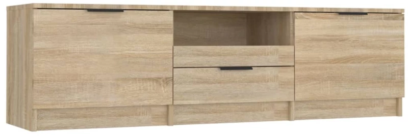 vidaXL Έπιπλο Τηλεόρασης Sonoma Δρυς 140x35x40 εκ. Επεξεργασμένο Ξύλο N/A Καφέ