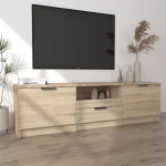 vidaXL Έπιπλο Τηλεόρασης Sonoma Δρυς 140x35x40 εκ. Επεξεργασμένο Ξύλο N/A Καφέ