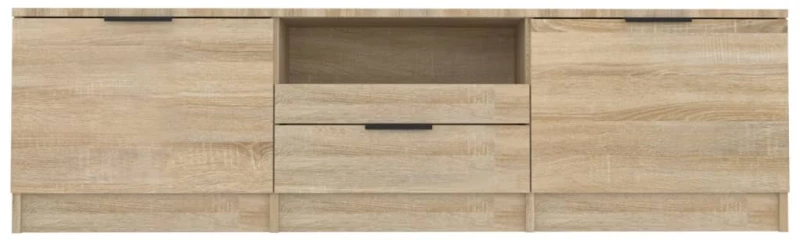 vidaXL Έπιπλο Τηλεόρασης Sonoma Δρυς 140x35x40 εκ. Επεξεργασμένο Ξύλο N/A Καφέ