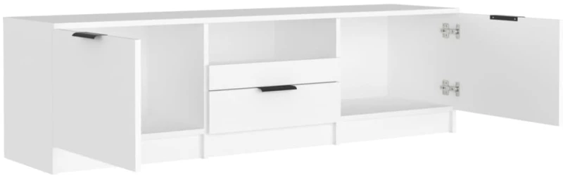 vidaXL Έπιπλο Τηλεόρασης Λευκό 140x35x40 εκ. από Επεξεργασμένο Ξύλο N/A Λευκό