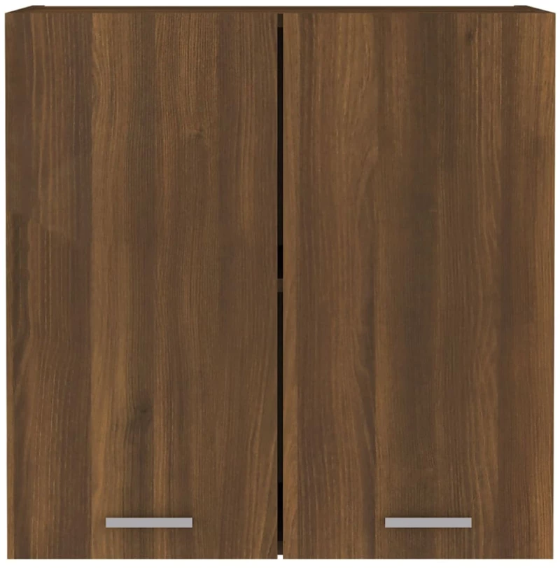 vidaXL Κρεμαστό Ντουλάπι Καφέ Δρυς 60x31x60 εκ. από Επεξεργασμένο Ξύλο  Καφέ