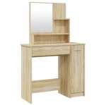 vidaXL Μπουντουάρ Σετ Sonoma Δρυς 86,5x35x136 εκ. N/A Καφέ