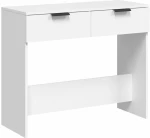 vidaXL Τραπέζι Κονσόλα Λευκό 90 x 36 x 75 εκ. από Επεξεργασμένο Ξύλο N/A Λευκό