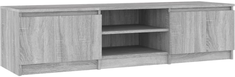vidaXL Έπιπλο Τηλεόρασης Γκρι Sonoma 140x40x35,5 εκ. από Επεξεργ. Ξύλο N/A Γκρι
