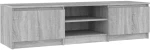 vidaXL Έπιπλο Τηλεόρασης Γκρι Sonoma 140x40x35,5 εκ. από Επεξεργ. Ξύλο N/A Γκρι