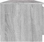 vidaXL Έπιπλο Τηλεόρασης Γκρι Sonoma 140x40x35,5 εκ. από Επεξεργ. Ξύλο N/A Γκρι