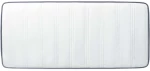vidaXL Στρώμα για Κρεβάτι Boxspring 200 x 100 x 20 εκ. 100 x 200 cm Λευκό