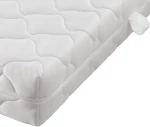 vidaXL Στρώμα 200 x 80 x 17 εκ. με Προστατευτική Πλενόμενη Θήκη 80 x 200 cm Λευκό
