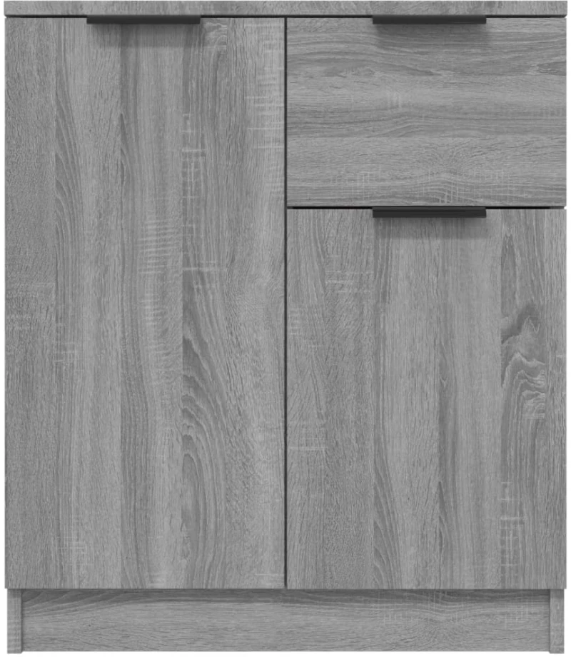 vidaXL Ντουλάπι 2 τεμ. Γκρι Sonoma 60x30x70 εκ. από Επεξεργασμένο Ξύλο N/A Γκρι