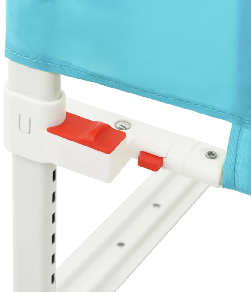 vidaXL Μπάρα Κρεβατιού Προστατευτική Μπλε 150 x 25 εκ. Υφασμάτινη 150 x 25 cm Μπλε