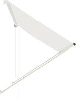vidaXL Τέντα Συρόμενη Κρεμ 200 x 150 εκ. 200 x 150 cm Κρεμ