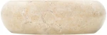 vidaXL Νιπτήρας Κρεμ 40 x 12 εκ. Μαρμάρινος N/A Κρεμ