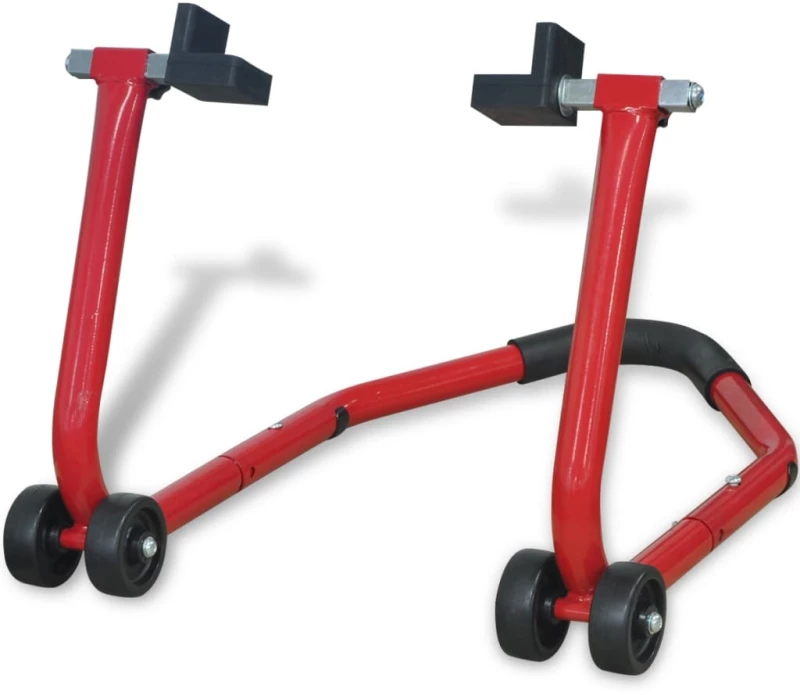 vidaXL Paddock Stand Πίσω Τροχού Μοτοσυκλέτας Κόκκινο