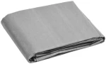 vidaXL Μουσαμάς Γκρι 180 γρ./μ.² 8 x 12 μ. από HDPE 8 x 12 m Γκρι