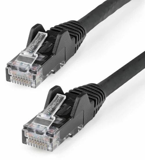 Άκαμπτο Καλώδιο Δικτύου UTP Κατηγορίας 6 Startech N6LPATCH15MBK Μαύρο 15 m