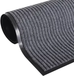Πατάκι Εισόδου Γκρι 90 x 120 εκ. από PVC 90 x 120 cm Γκρι