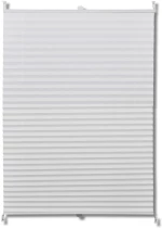 Πλισέ στόρι σκίασης 70x200cm Λευκό 70 x 200 cm Λευκό