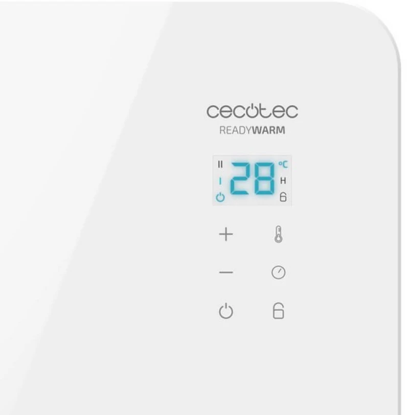 Ηλεκτρική Θερμάστρα Συναγωγής Cecotec Ready Warm 6650 Crystal Connection 1000W WIFI Λευκό